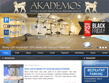 Tablet Screenshot of akademos.net.pl